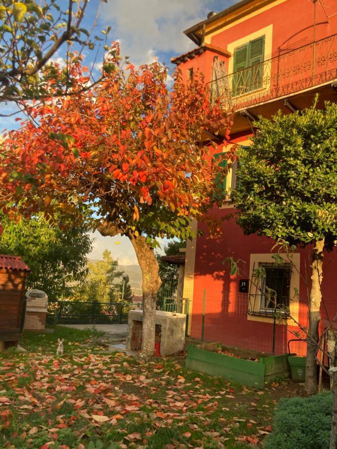 Villa La Casa Rossa Arcola Con Vista Esterno foto