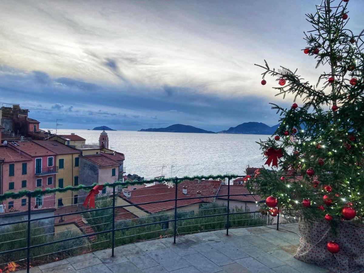 Villa La Casa Rossa Arcola Con Vista Esterno foto