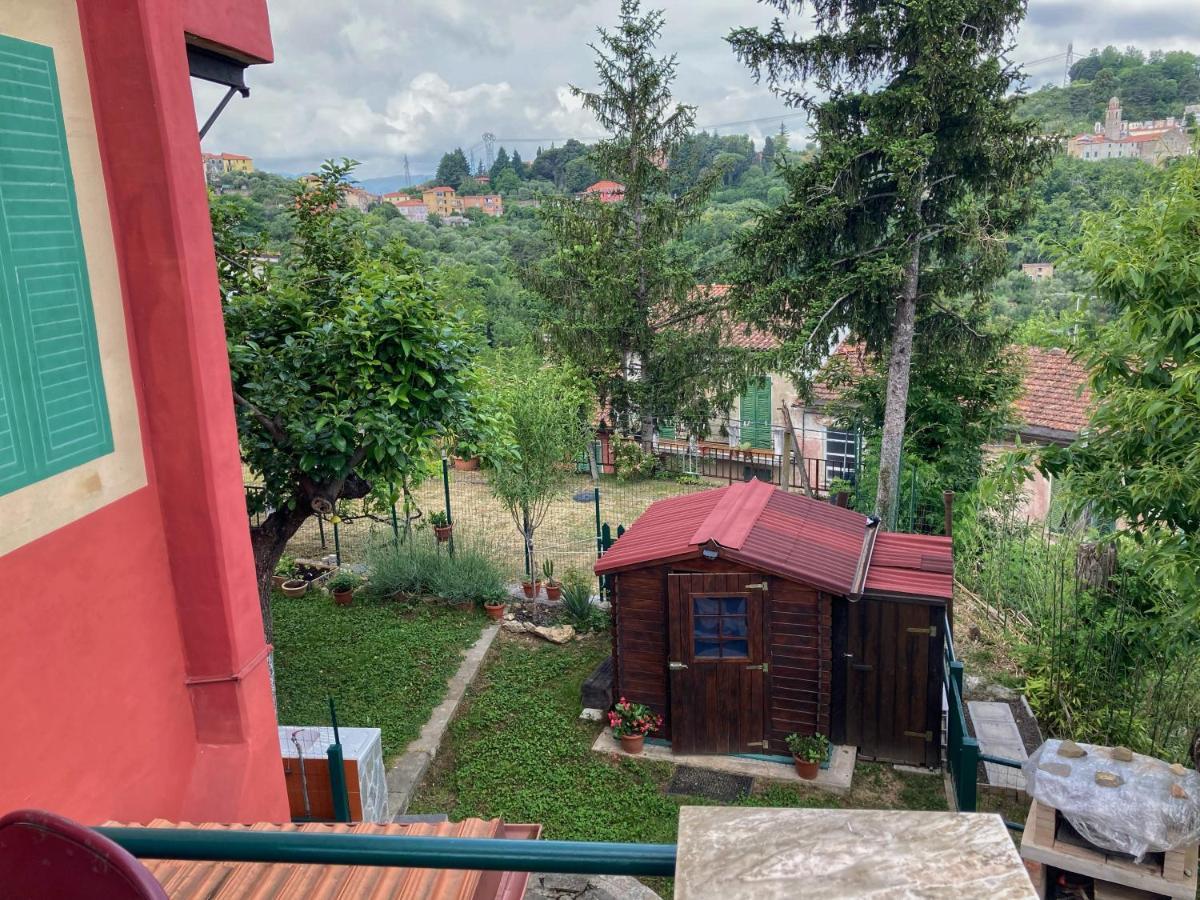 Villa La Casa Rossa Arcola Con Vista Esterno foto