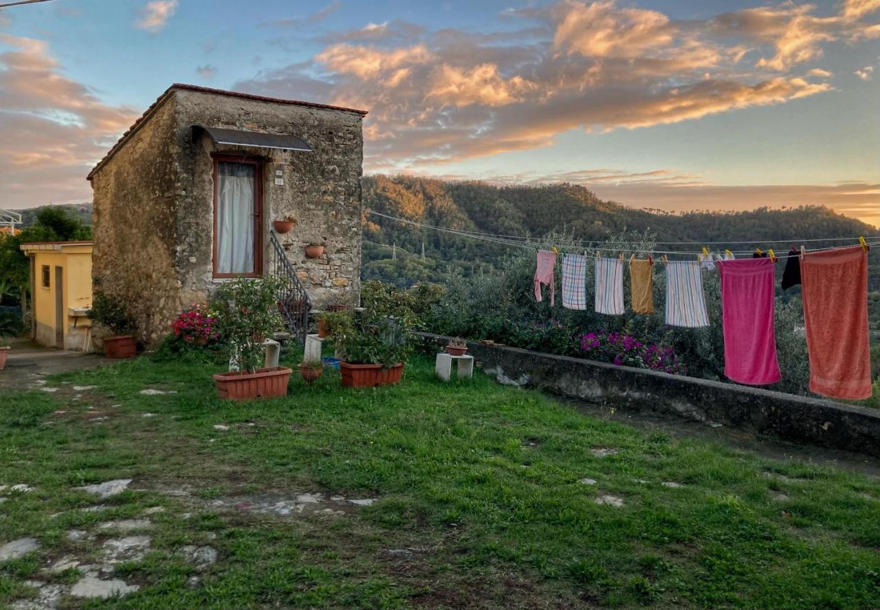 Villa La Casa Rossa Arcola Con Vista Esterno foto