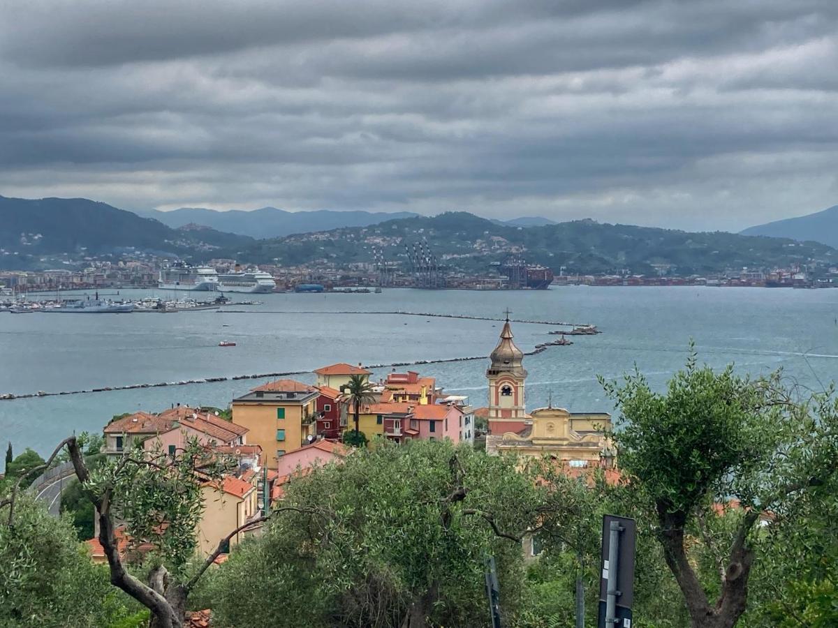 Villa La Casa Rossa Arcola Con Vista Esterno foto
