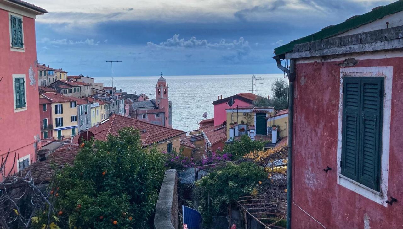 Villa La Casa Rossa Arcola Con Vista Esterno foto