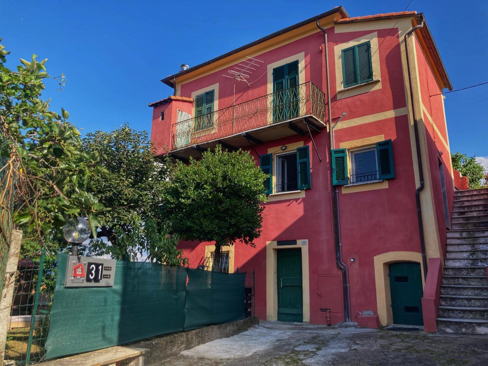 Villa La Casa Rossa Arcola Con Vista Esterno foto