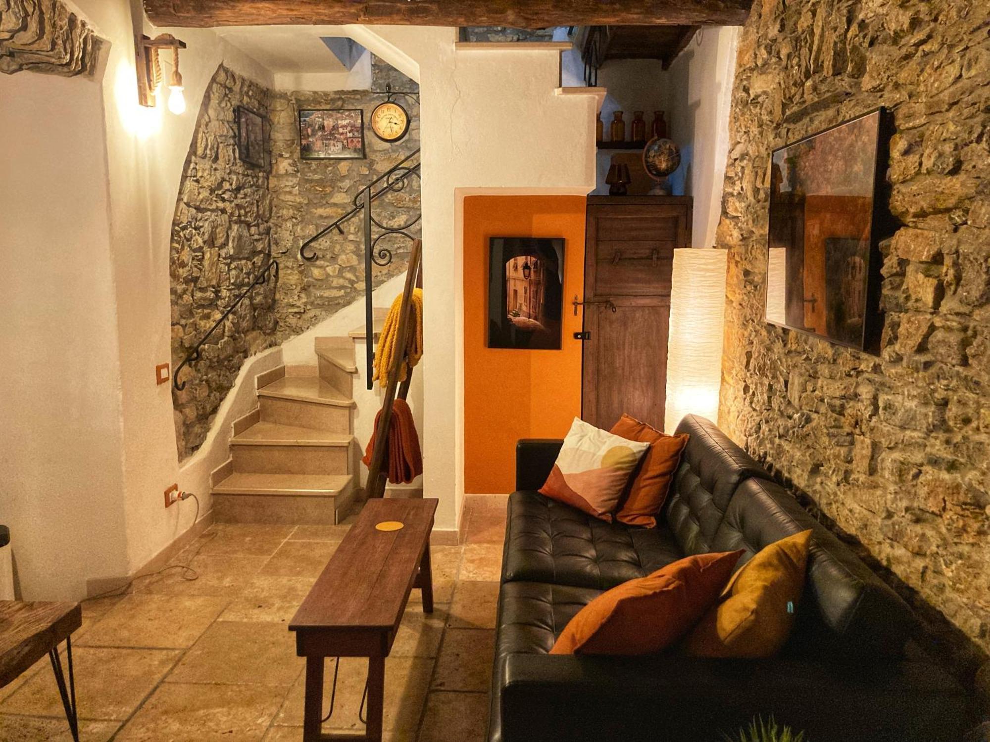 Villa La Casa Rossa Arcola Con Vista Esterno foto
